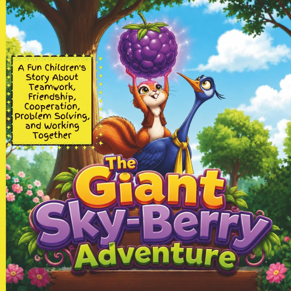 The Giant Sky-Berry Adventure:: A Fun Children's Story About Teamwork, Friendship, Cooperation, Problem Solving, and Working Together