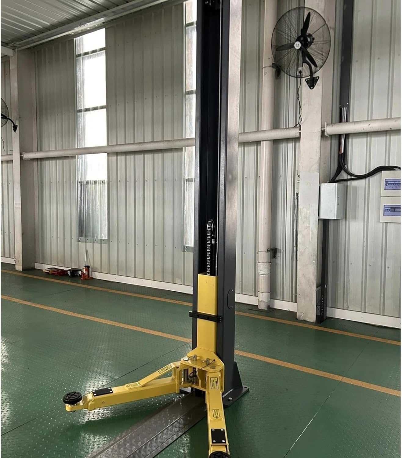 4T Car Lift Double-Column Two Post Floor Twin Column Jacks Auto Hoist Hydraulic