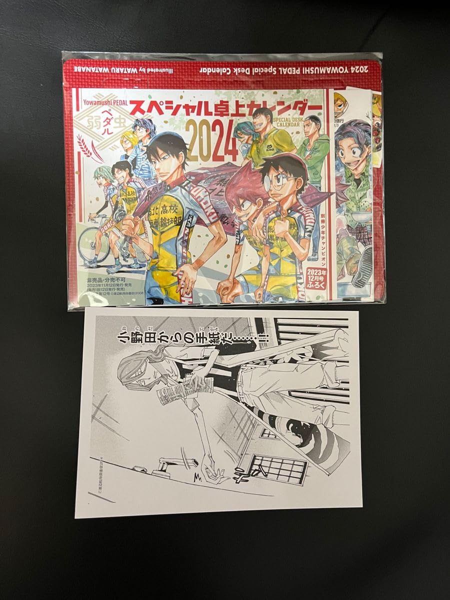 弱虫ペダル 田所 チャンピオン付録 トランプカード