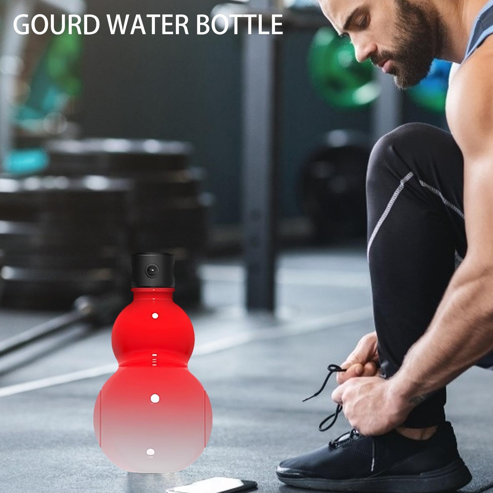 Tapón portátil para botella deportiva Gourd