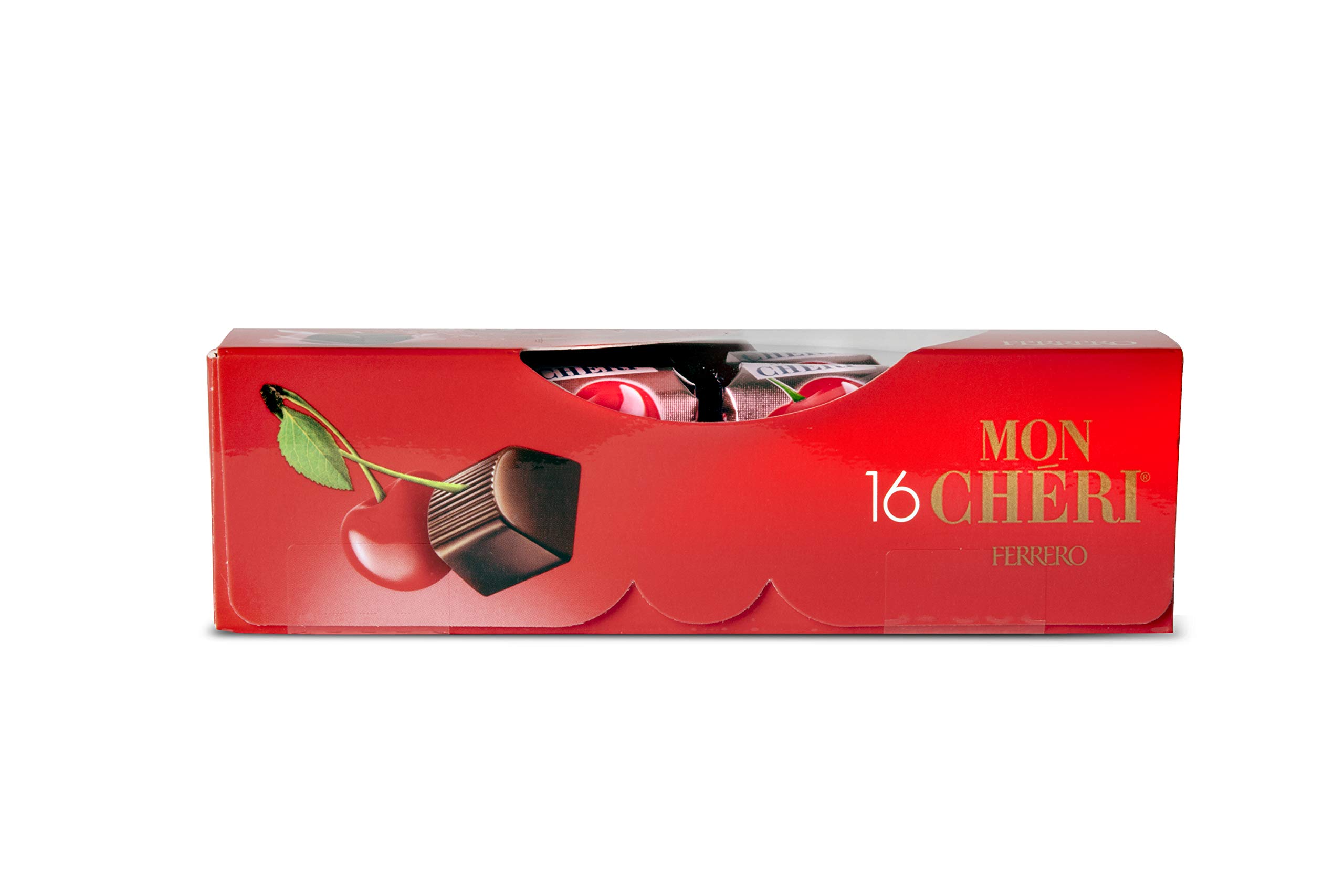 Bonbons chocolat cerise liqueur MON CHÉRI la boite de 16 - 168 g