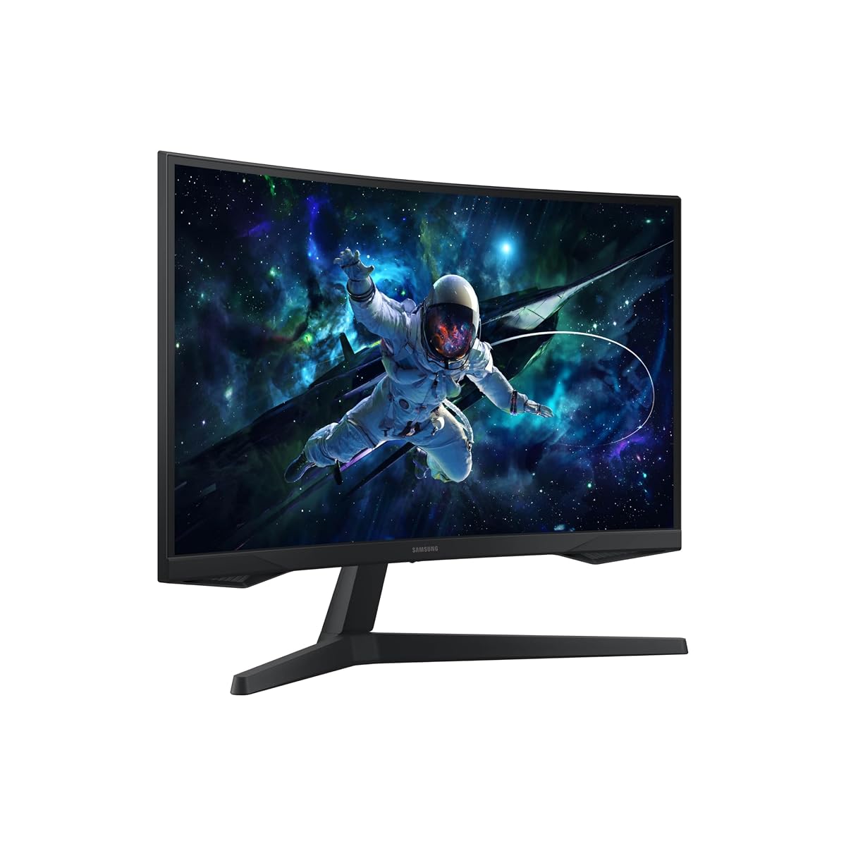 Samsung 32" Odyssey (G55C) Series QHD 1000R Curved Gaming Monitor, 32-inch image 1