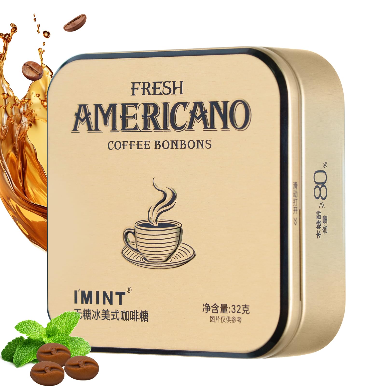 Amazon.com : I'MINT Sugar-Free Coffee Hard Candy Mints,19 Piece