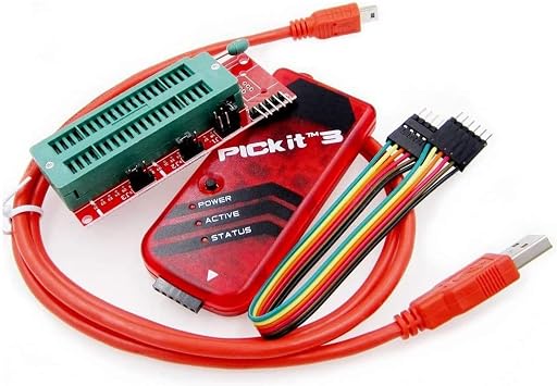 PICKIT3 Programmer + PIC ICD2 PIC Kit 2/3 Programming Adapter Universal Programmer Seat FZ0508