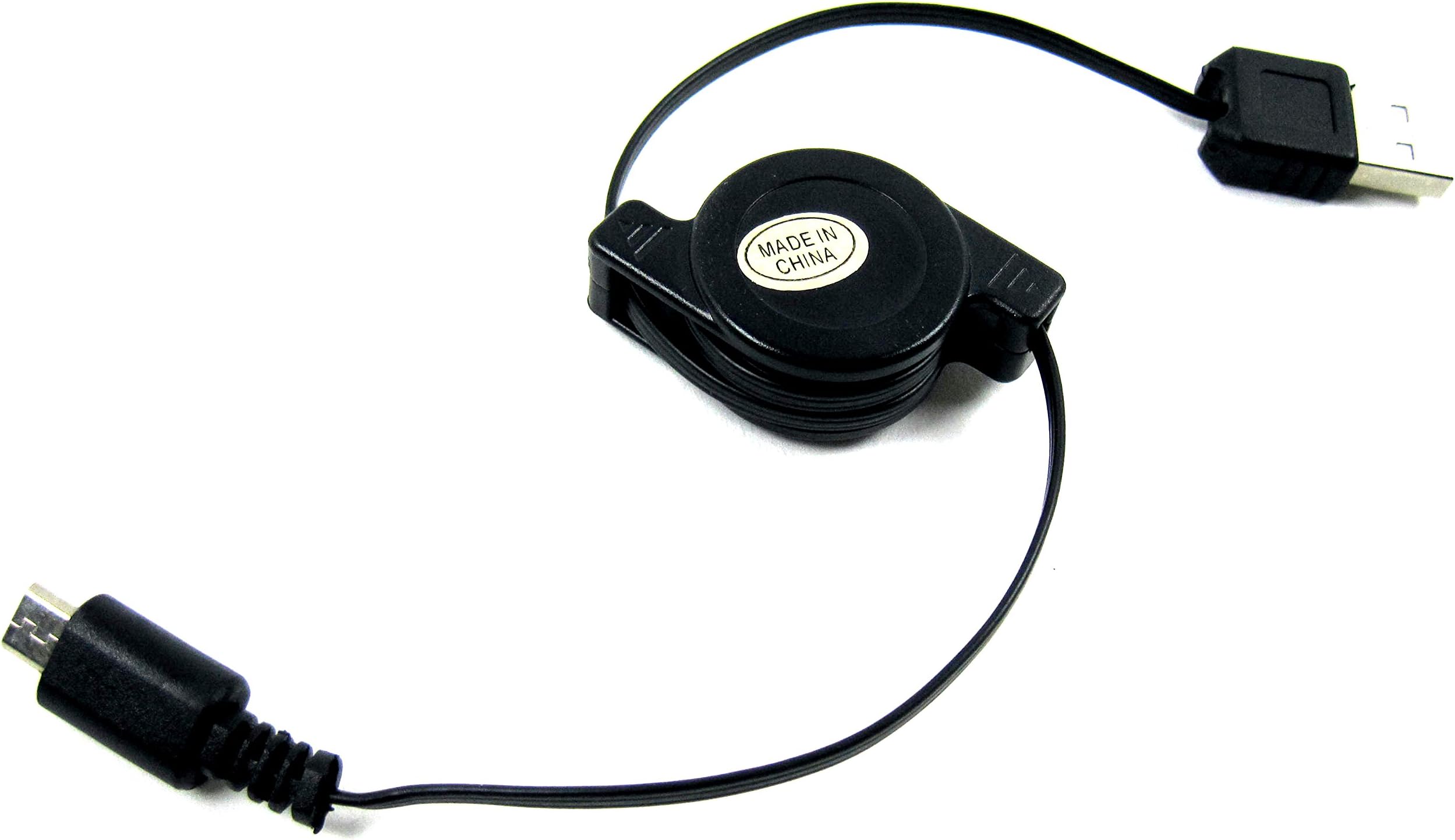 Auto Reel 5pin USB Data Cable Cell Phone Accessories Cellphone Camera Memory Transfer