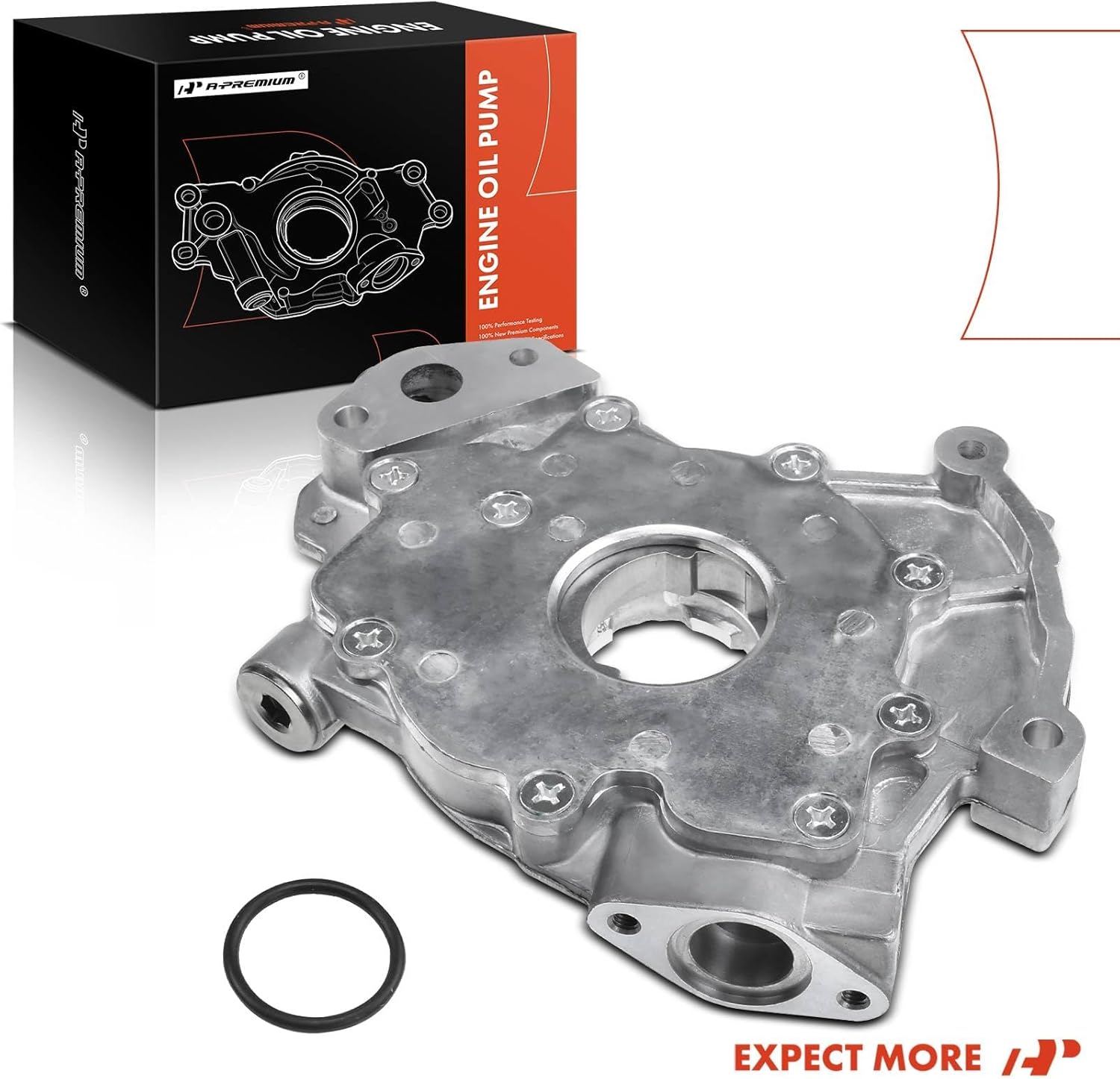 A-Premium Engine Oil Pump Compatible with [4.6L 5.4L V8/6.8L V10] Ford F-150 1997-2010, F-150 Heritage 2004, F-250 Super Duty, F-350, Explorer, Mustang, Expedition & Lincoln Navigator & Mercury