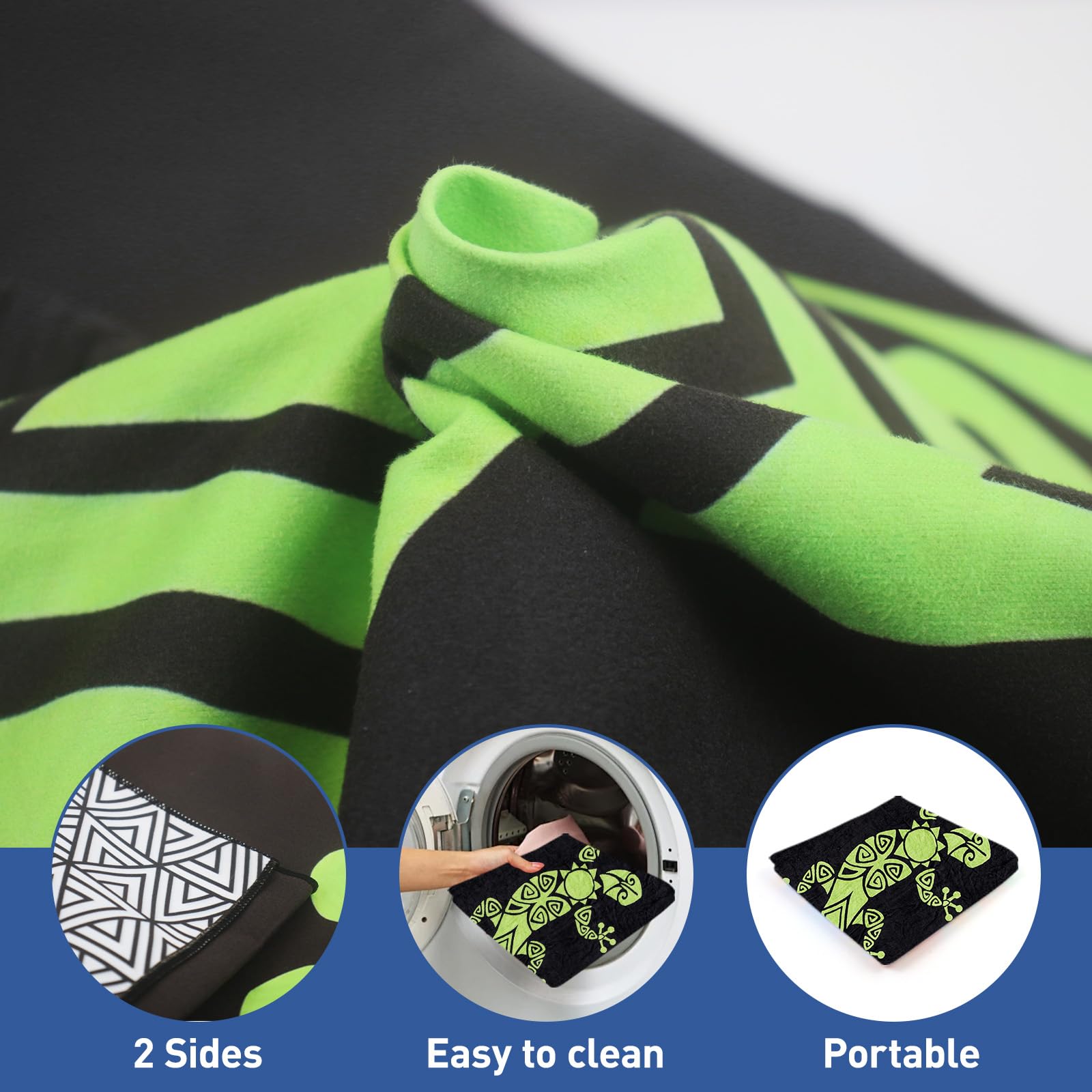 XXL Strandhanddoek – Microvezel – 180×90 Cm – Snel Drogend, Zandvrij En Super Absorberend – Ideaal Voor Strand, Reis En Sauna