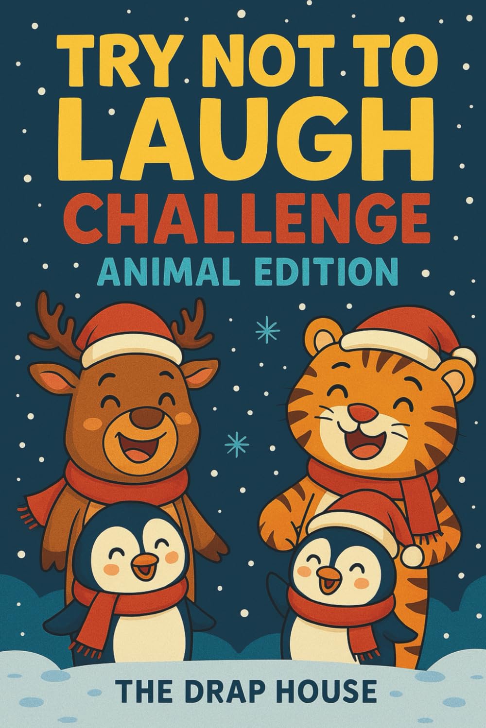 Try Not to Laugh Challenge: Animal Joke Book for Kids: 250+ Hilarious Animal Jokes, Riddles, Tongue Twisters & Wild Facts for Kids Ages 6–12 — The ... Game for Road Trips, Parties, and Family Fun