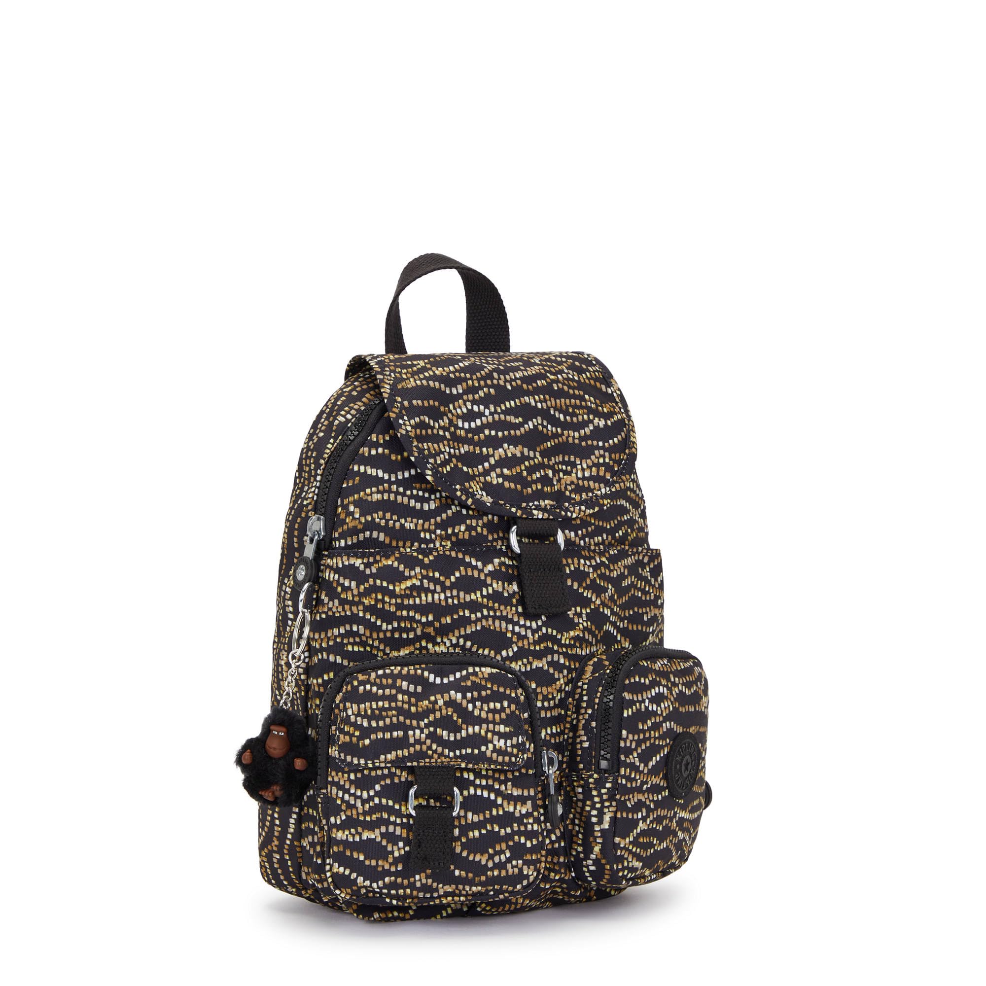 Kipling Lovebug Small Printed Backpack Disco Glam