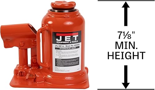 Vista 3 de JET Gato hidráulico de botella de perfil bajo de 22-1/2 toneladas (JHJ-22-1/2L)