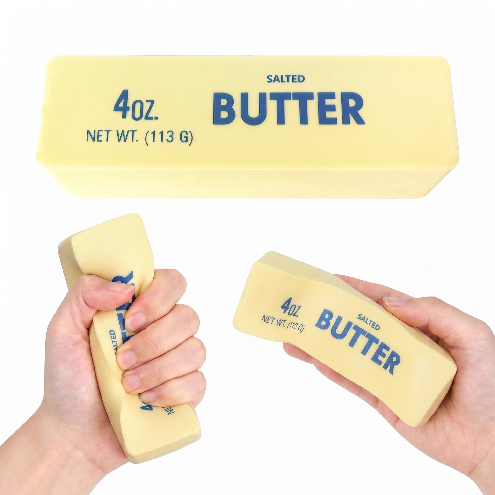 Butter Squishy, Squishy Fidget Toys, Slow Rising Squishies, Toys Offices & Homes for Christmas Birthday Gift