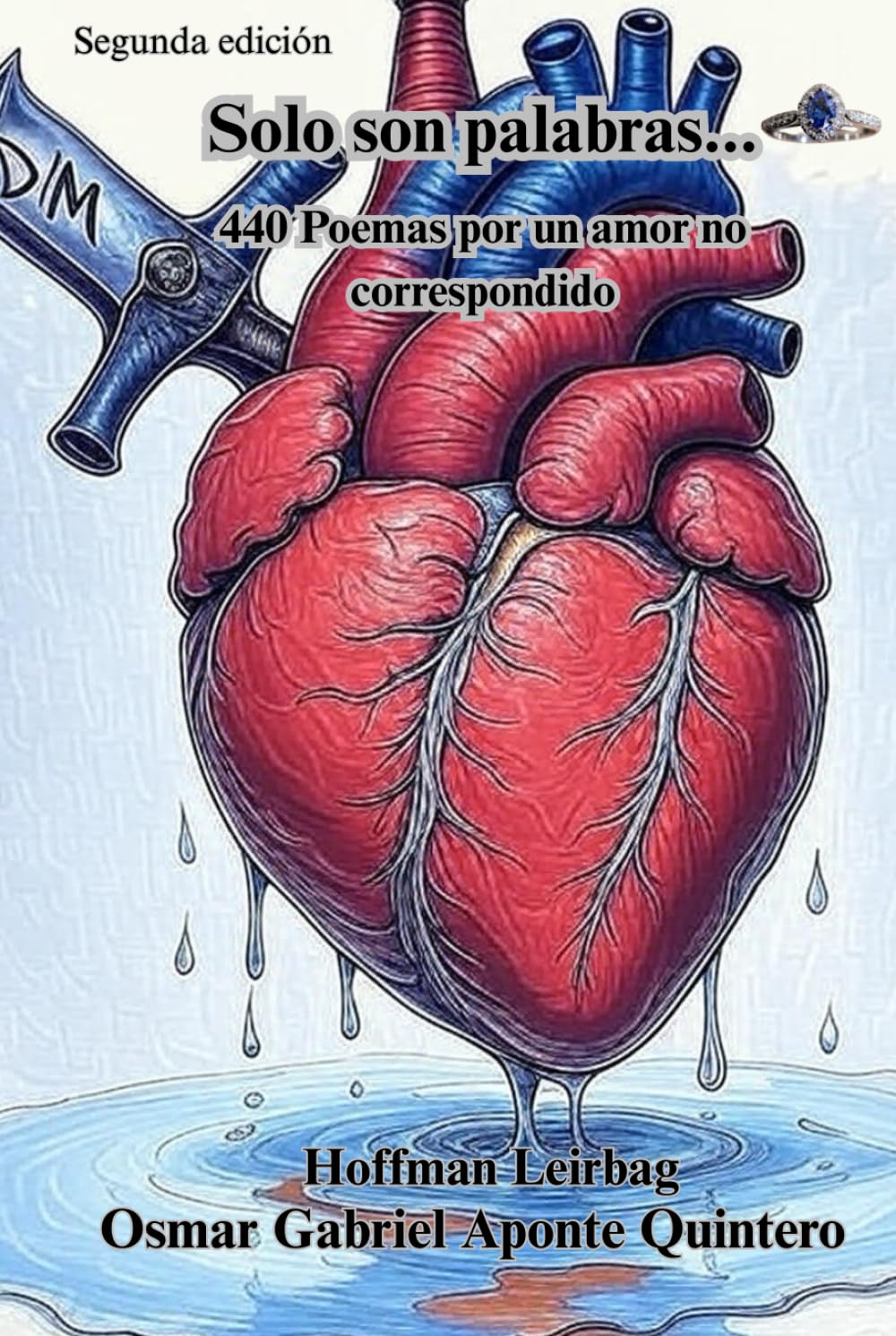 Solo son palabras...: 440 Poemas por un amor no correspondido.