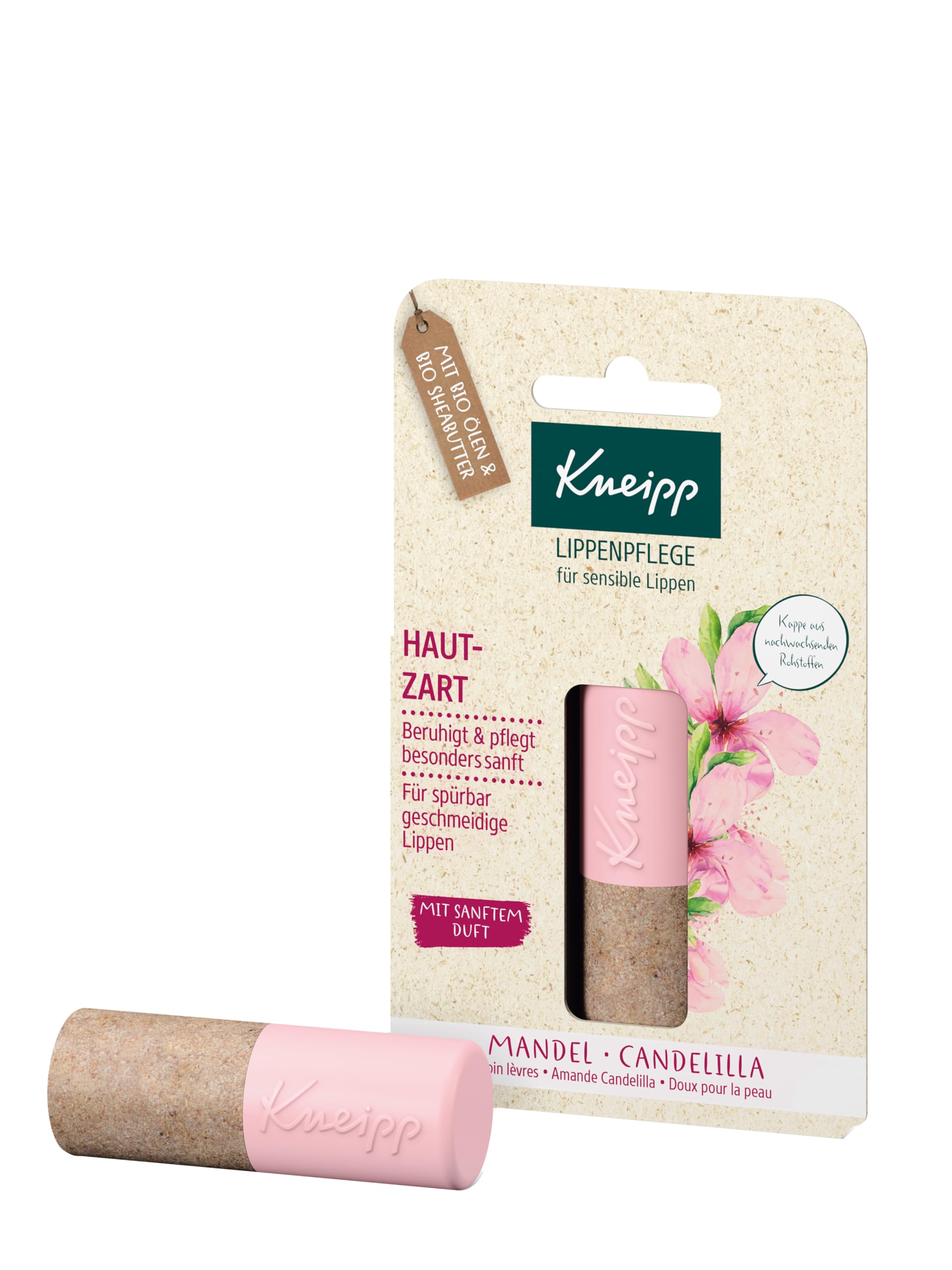 Kneipp Mandel & Candelilia Balsam do Ust, 4.7 g