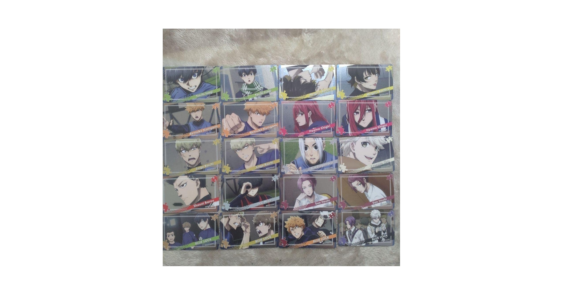 【限定 非売品】ブルーロックPWC オリジナルトレーディングカード全種セット 限定 非売品】ブルーロックPWC オリジナルトレーディングカード