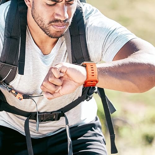 Vista 27 de Correas de reloj inteligente compatibles con correas de Apple Watch de 1.929 in 1.811 in 1.772 in 1.732 in 1.654 in 1.614 in 1.575 in 1.496 in