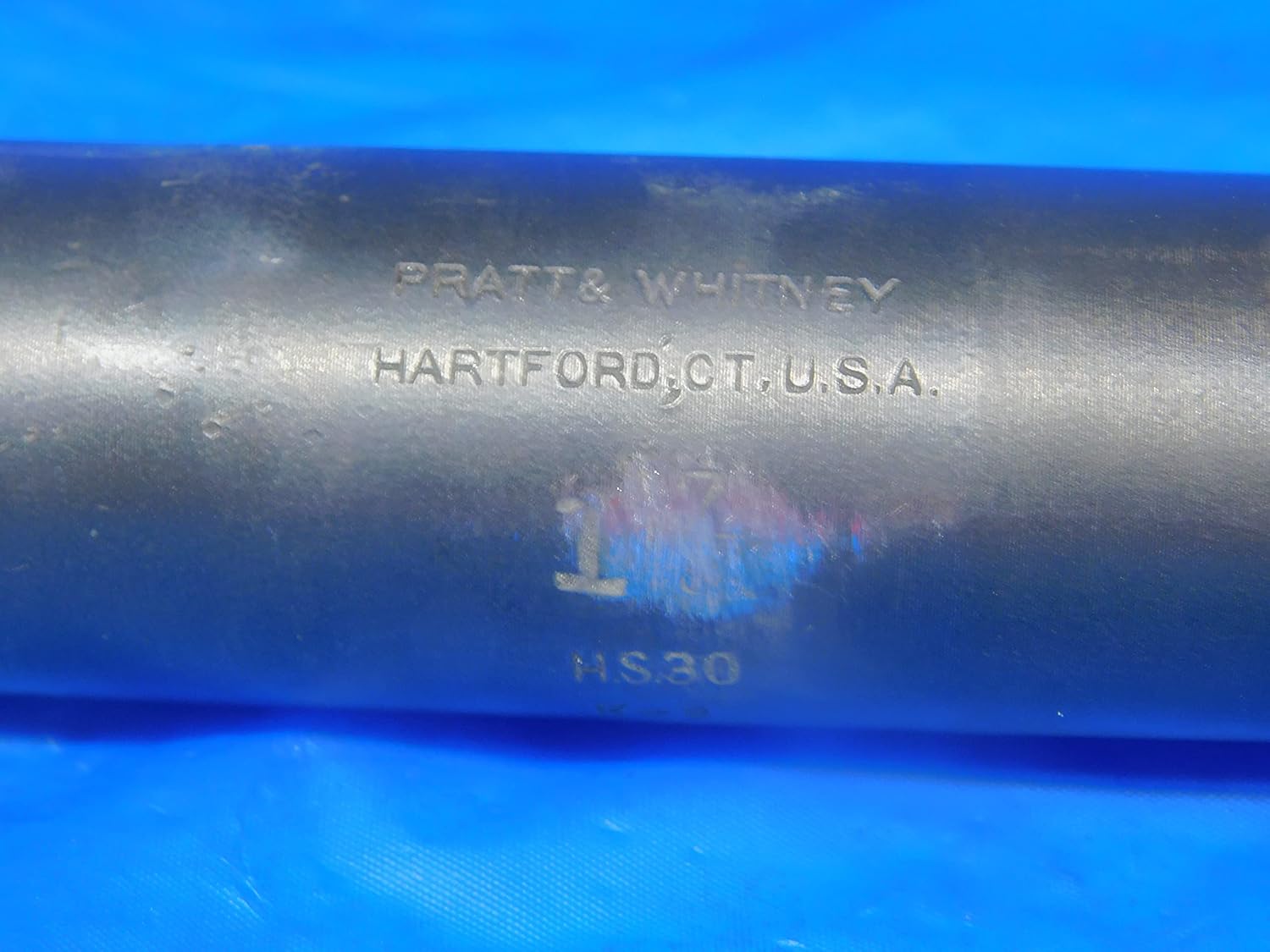 Pratt & Whitney 1.7625 OD HSS Reamer MT4 Shank 12 F 1.7656 1 49/64 Undersize USA - TH0659PMH
