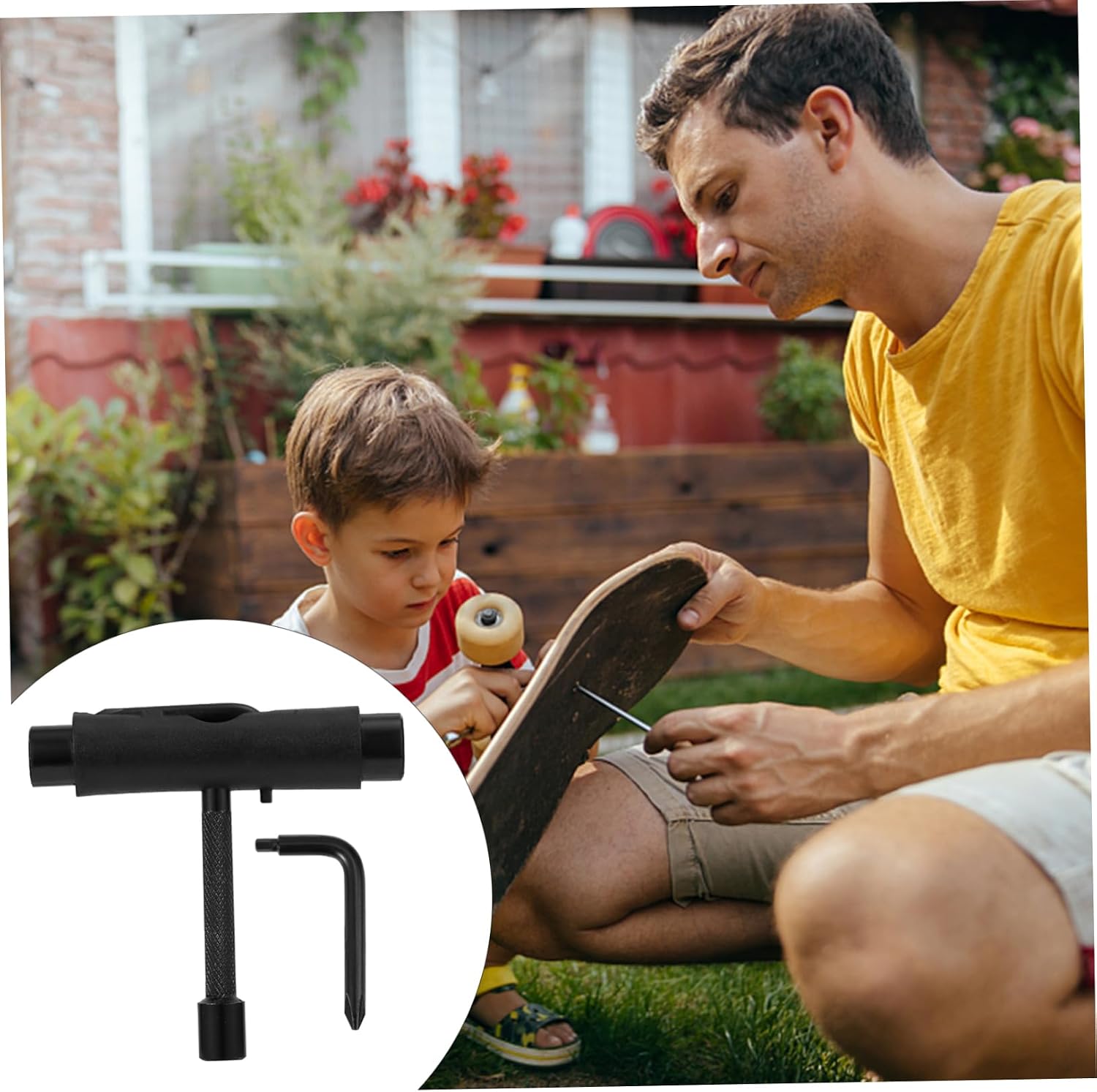 Skate Tool Wrench T Screwdriver Skateboard Tool Skateboard Maintenance Kit