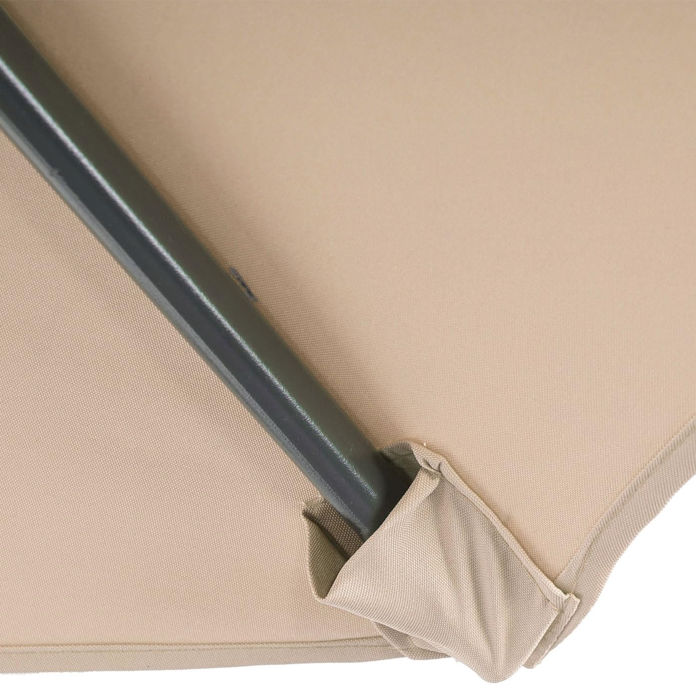 Mendler Acerra parasol przeciwsłoneczny, ochrona przed słońcem, Ø 3 m, możliwość pochylenia, poliester/stal, 11 kg