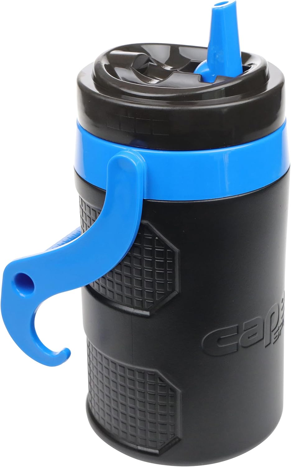 Capelli Sport Water Bottle Jug, Insulated Half Gallon Sports Water Jug with Carry Handle, Black, 64 oz : Everything Else