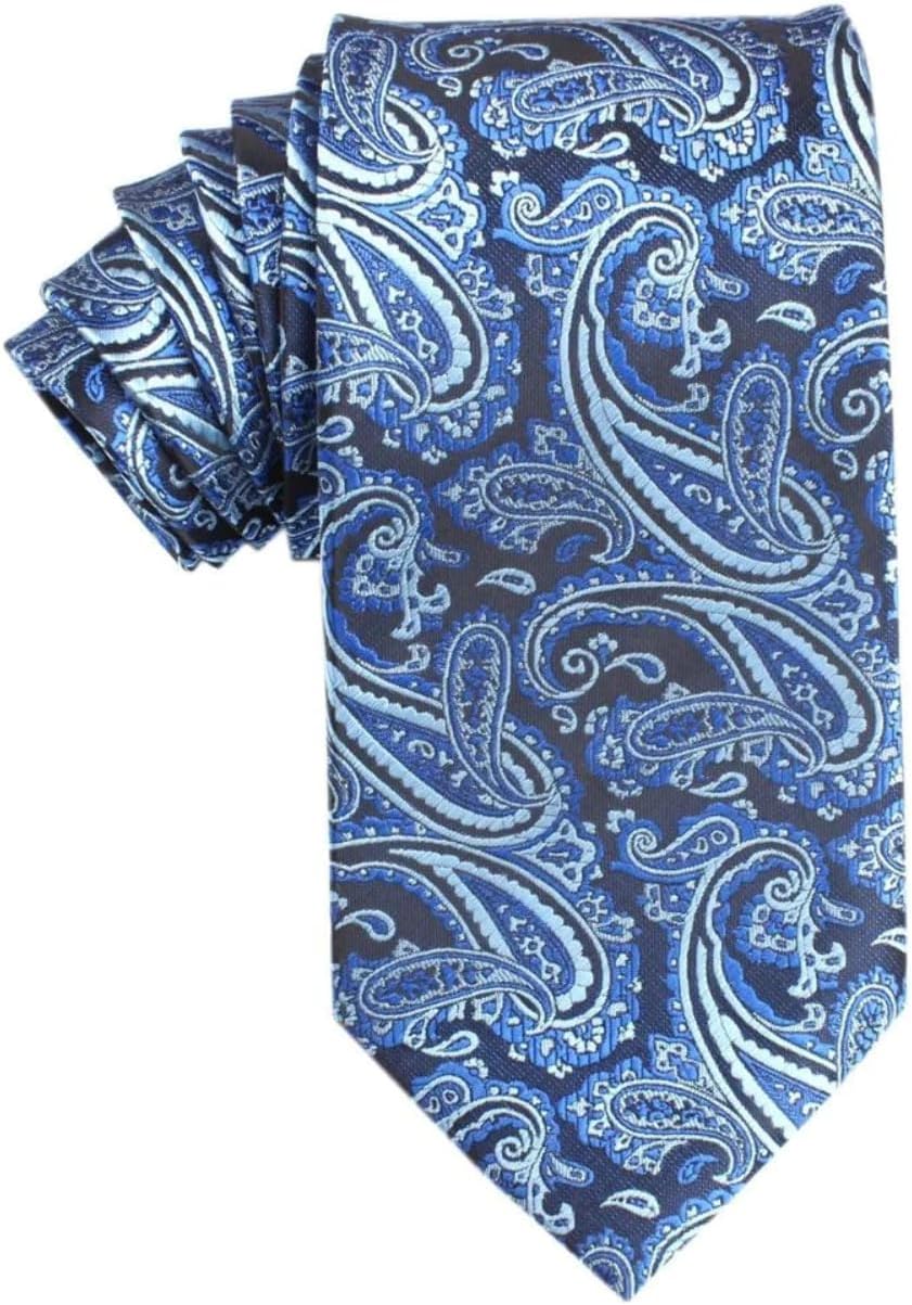 OTAA Paisley Skinny Tie Casual Ties for Men