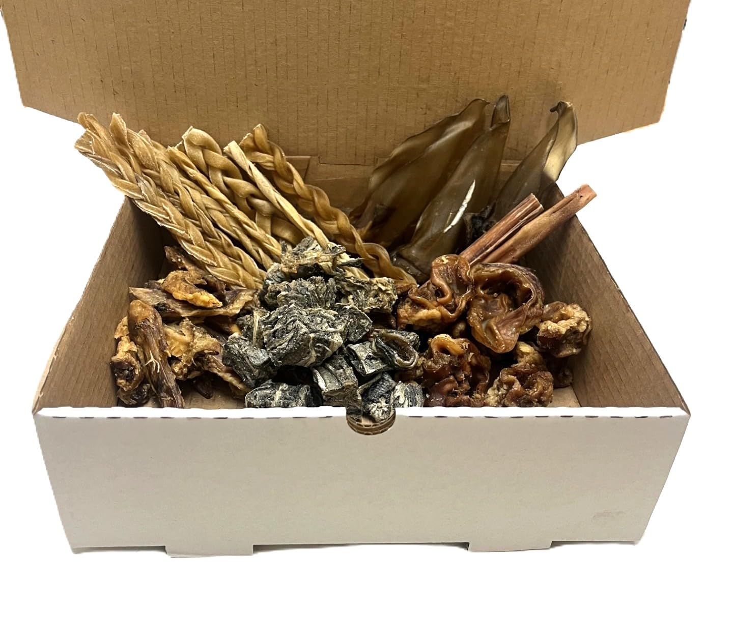 Maltbys' Stores "Mini Dog Box" 100% Natural Premium Dog Treat Box Containing Treats for Mini and Small Breed Dogs (approx. weight 700g)