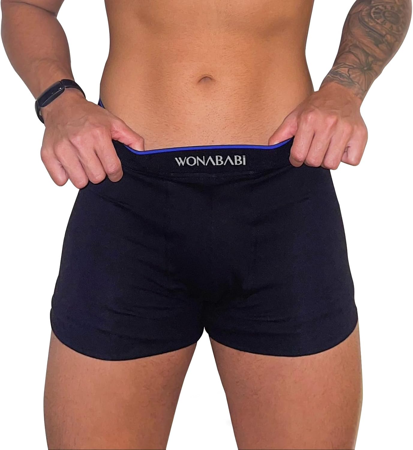 Wonababi Boy Shorts Panties - Soft Chafing-Free Genderless Underwear Boxer Briefs