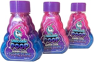 Unicorn Poop Magical Slime Surprise 3-Pack