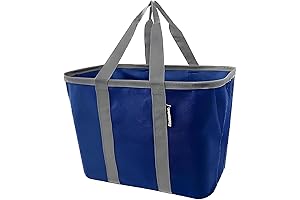 CleverMade SnapBasket 30L Collapsible Blanket Storage Tote