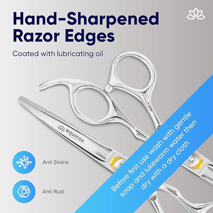 🔥 Equinox Razor Edge Hair Cutting Scissors: Get the Perfect Medium Hairstyle 🔥