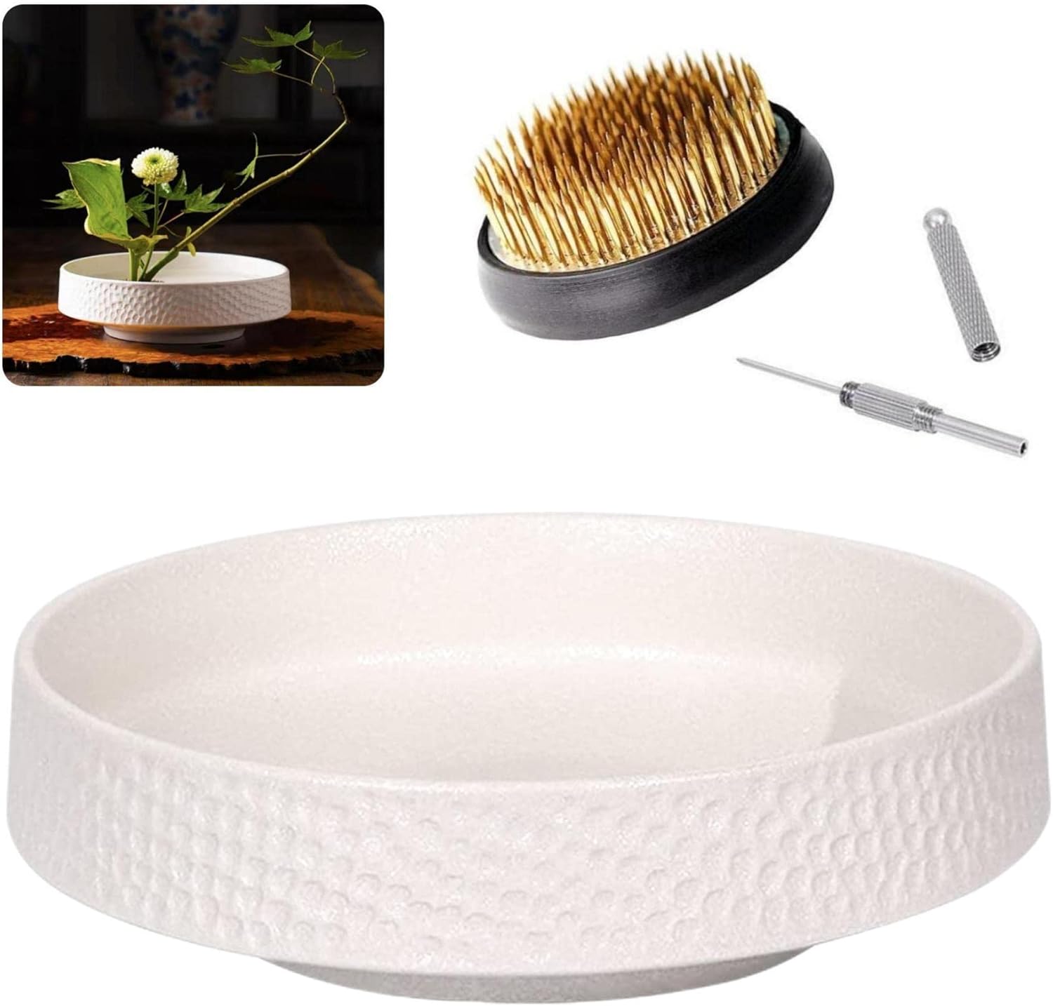 Japanese Ikebana Kit Floral Frog Japanese Flower Arranging Supplies