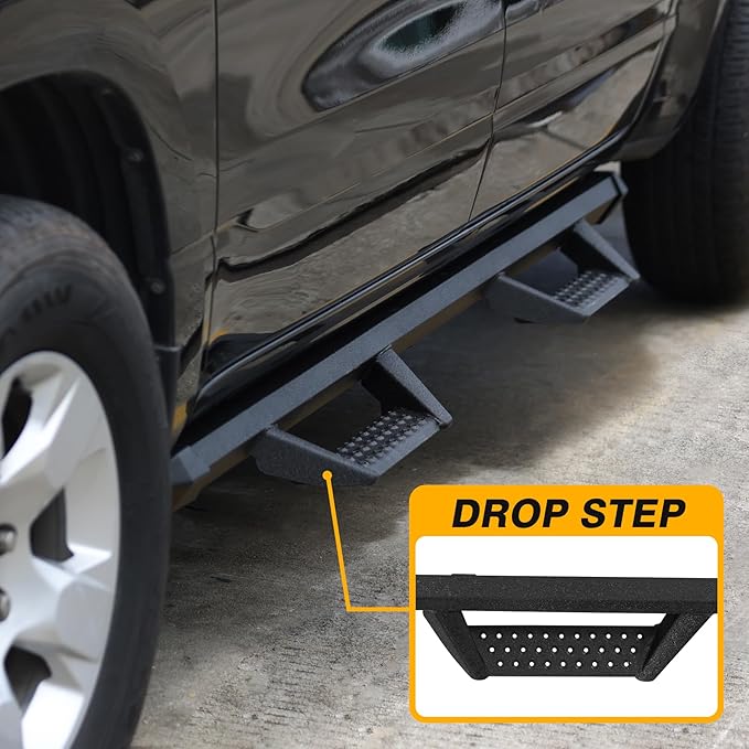 Estribos SMANOW compatibles con Toyota Tundra CrewMax 2007-2021 miniatura 4