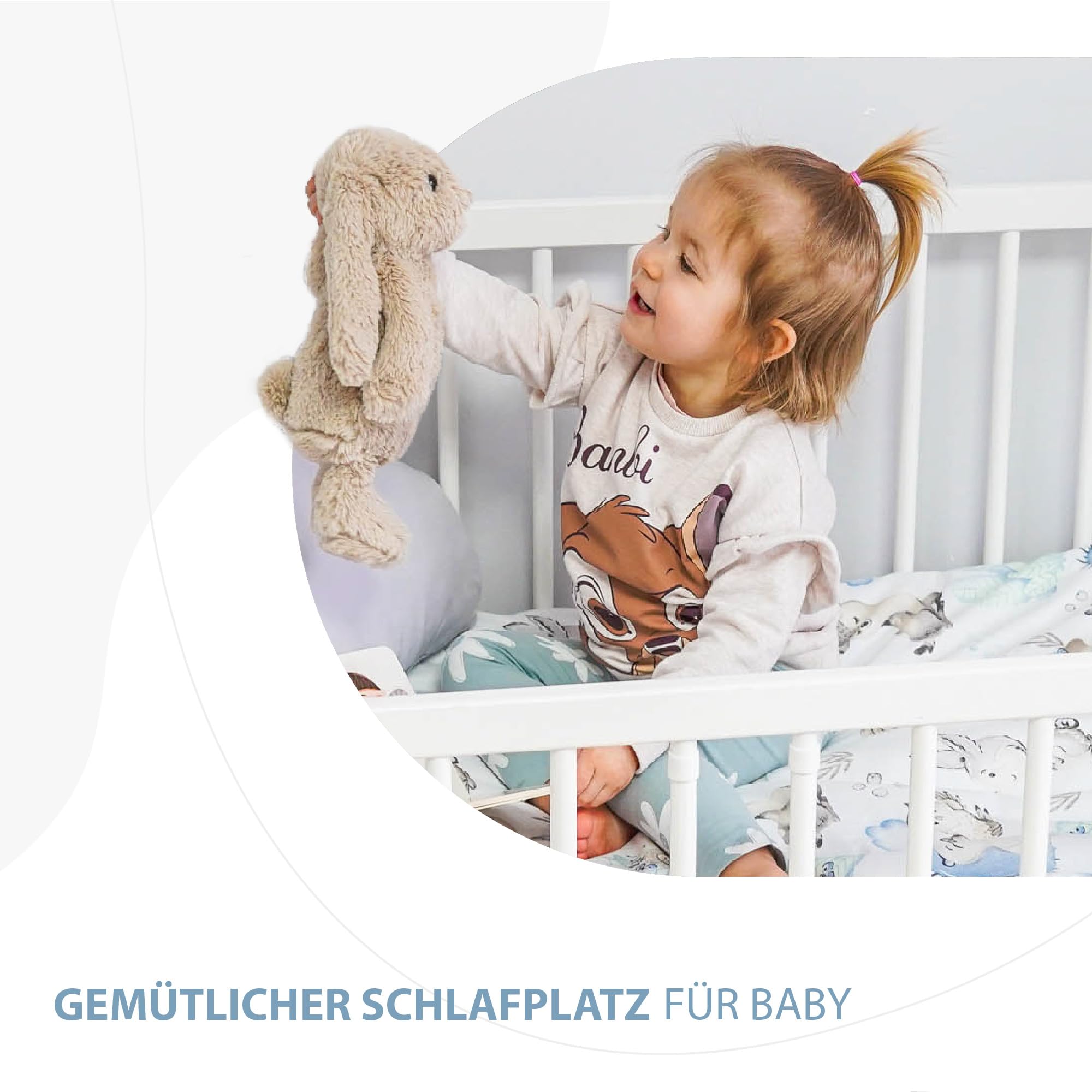 Totsy Baby - Funda nórdica Infantil (90 x 120 cm), diseño de Erizo para niños, Almohada de 60 x 40 cm, algodón — view 4