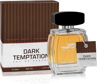 Fragrance World – Dark Temptation 100ml Eau de Parfum Perfumes For Men | Fragranced Perfume Exclusive I Luxury Perfume Made in UAE
