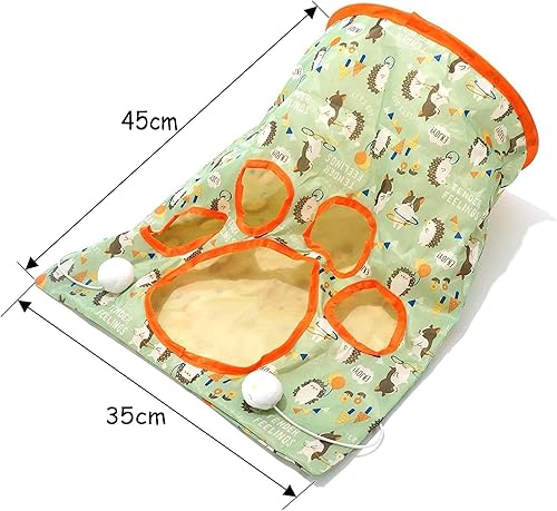 Miniatura 7 de Nanecity - Túnel para gatos, bolsa de túnel para gatos, bolsa de juguete para gatos, bolsa de Nanecity para gatos, bolsa de túnel de Nanecity para