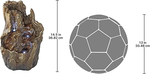 Miniatura 7 de Design Toscano Rendezvous Gulch - Fuente de jardín iluminada