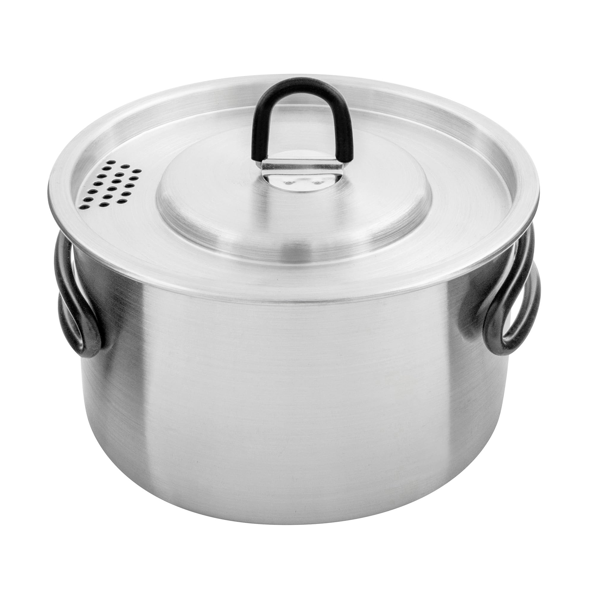 Tatonka Kettle II Casserole d'extérieur en acier inoxydable 1 l Ø 14,5 x 8,5 cm