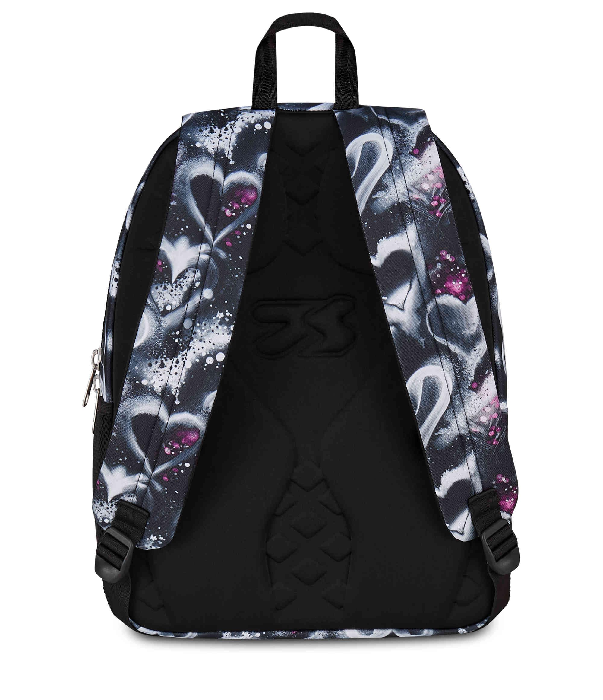 Seven Zaino Scuola FREETHINK, Doppio Scomparto, Nero, 34 L, Scomparto porta pc ablet, Tasche multifunzione, Tasca laterale porta borraccia, Scuola media e superiore, Bambini, Ragazzi
