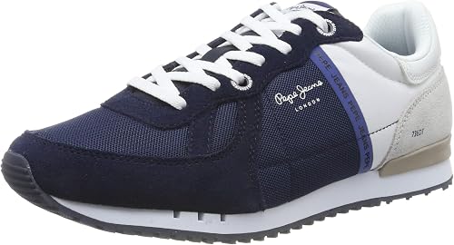 Pepe Jeans Tinker Zero Seal, Scarpe da Ginnastica Uomo, Blu (582midnight  582), 46 EU : Amazon.it: Scarpe e borse