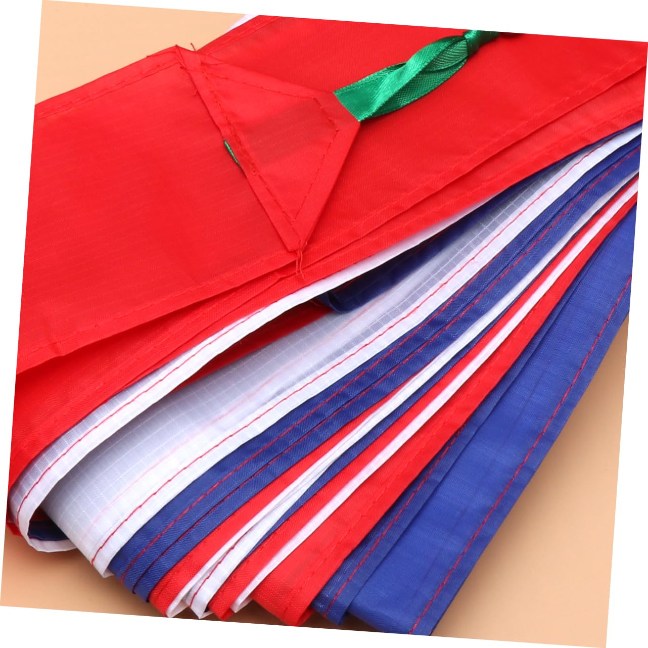 HANABASS Colorful Kite Tail Flat Ribbon Streamer Eye Catching Floating Turning Tails for DIY Kites Enhance Flight Stability Accessories Random Lanyard Color Random Color