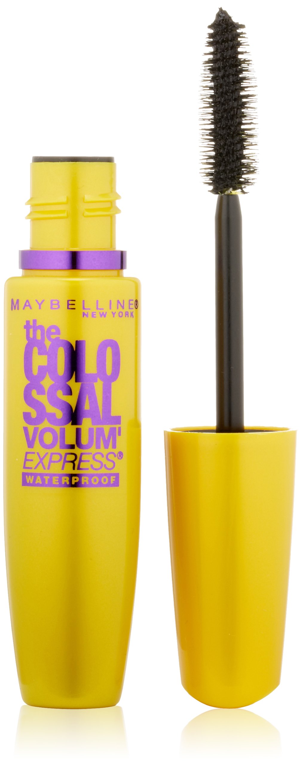 Maybelline New York The Colossal Volum' Express Waterproof Mascara, Glam Black 240, 0.27 Fluid Ounce