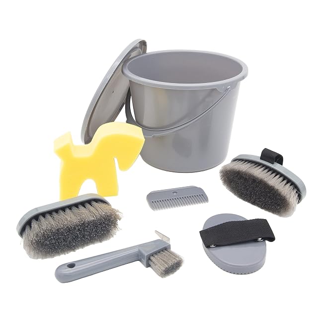 Pfiff 102361 - Juego de Limpieza con Cerradura (Relleno), Color Gris