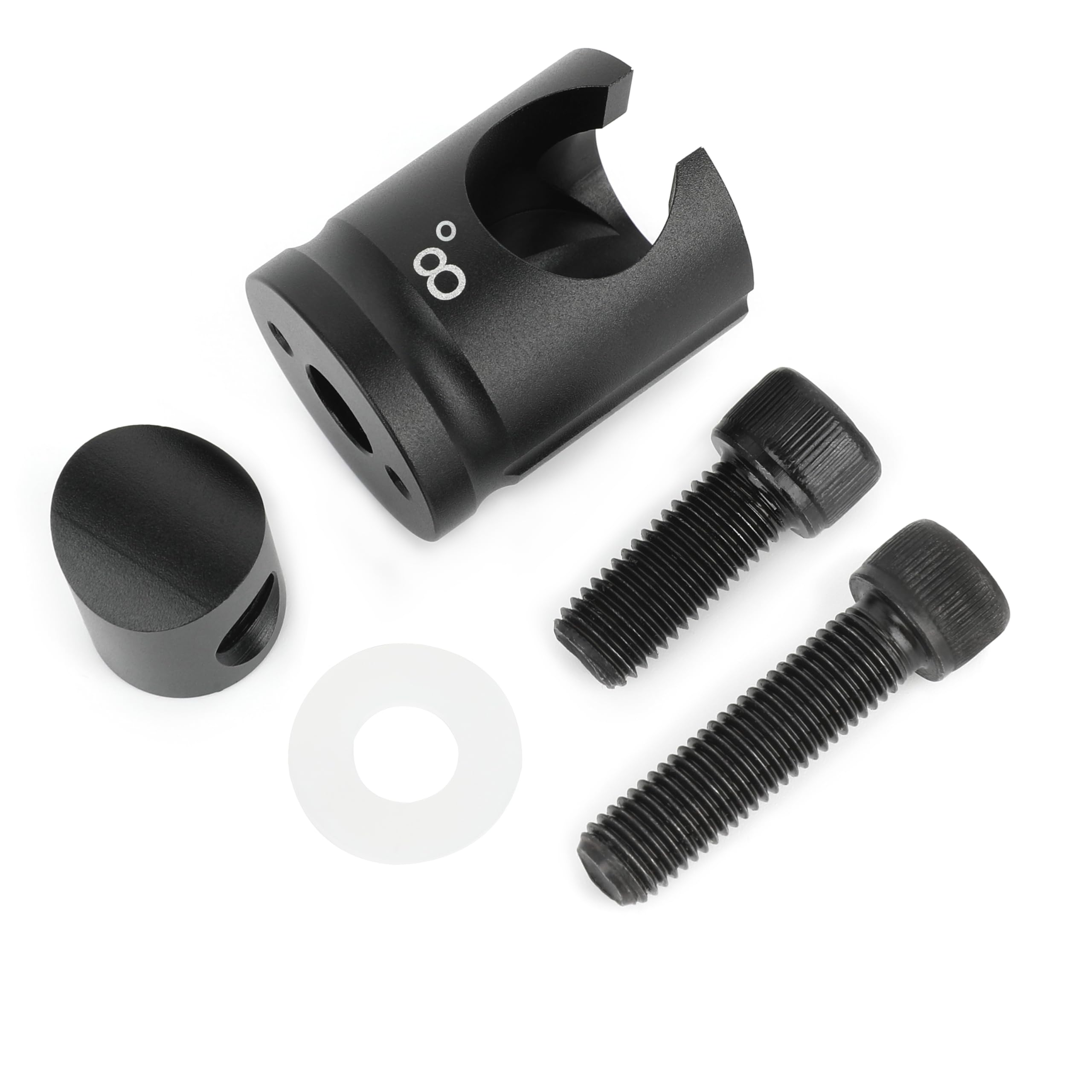 HNZMDY Bow Stabilizer Quick Disconnect, 0/5/8/10 Degree Quick Disconnect (8 Degree)