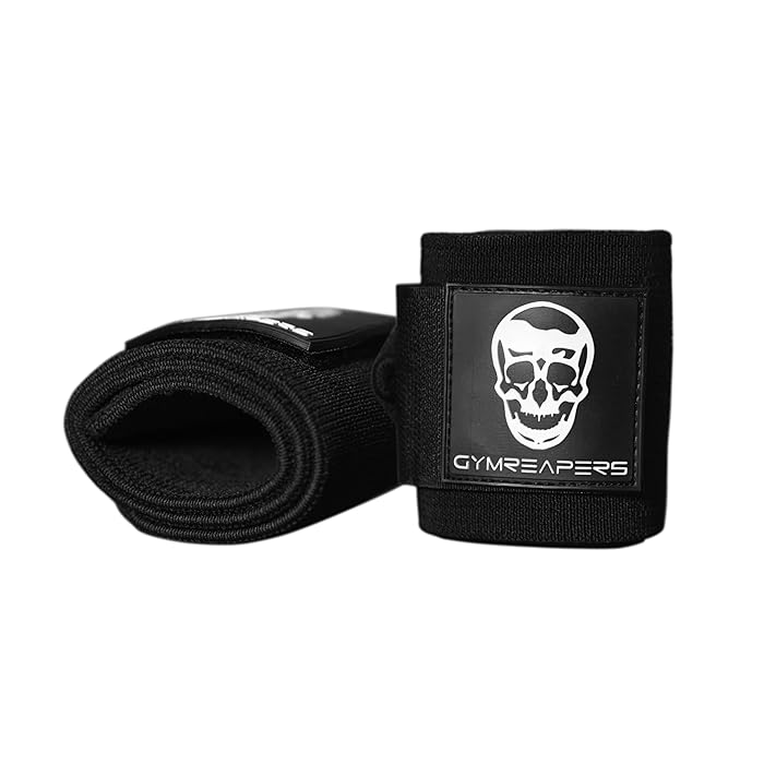 Buy Gymreapers Wrist Wraps Weightlifting Stiff Heavy Duty 18 inch