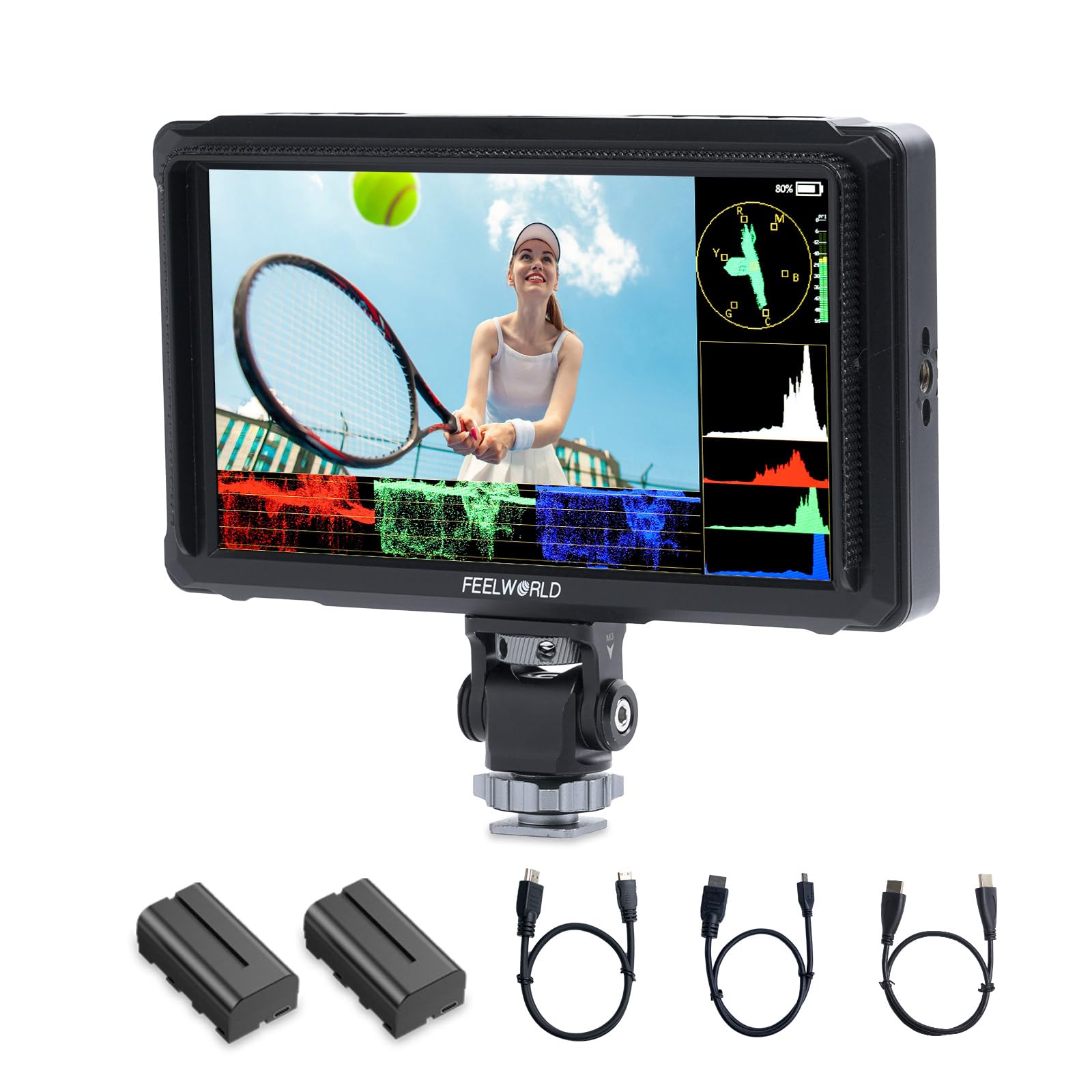Amazon.com : FEELWORLD FW568 6 Inch 450nit FHD IPS Screen Field