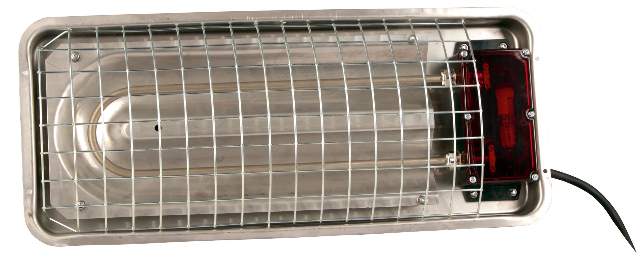 Kerbl SunnyBoy promiennik ciepła 100 W (lampa grzewcza do hodowli prosiąt, obudowa ze stali nierdzewnej, łącznie z żarówką) 22258