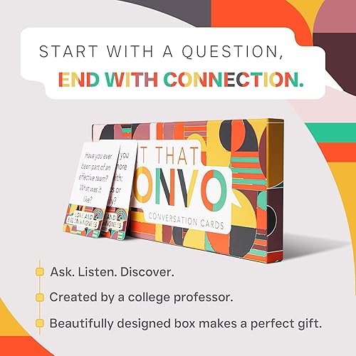 Miniatura 2 de Start That Convo - Tarjetas de conversación para familias, amigos y parejas. Los juegos de conversación de esta noche para ayudar a conocerse y