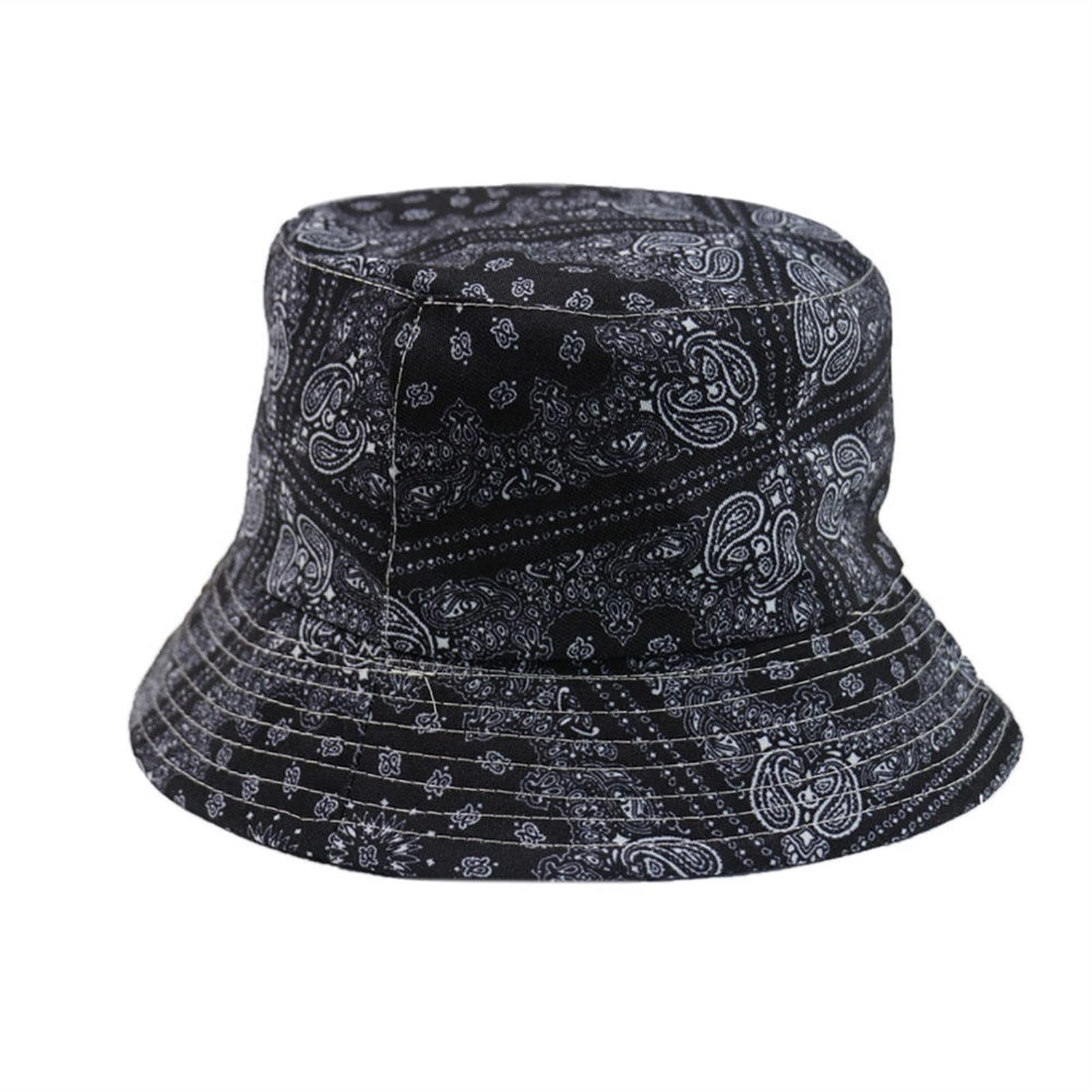 Cotton Bucket hat Hip Hop Reversible 