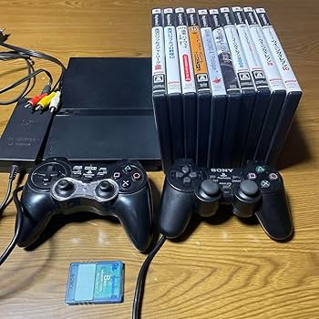 PS2 薄型 ソフト付き Amazon.co.jp: ps2 薄型 ソフト10本 : おもちゃ
