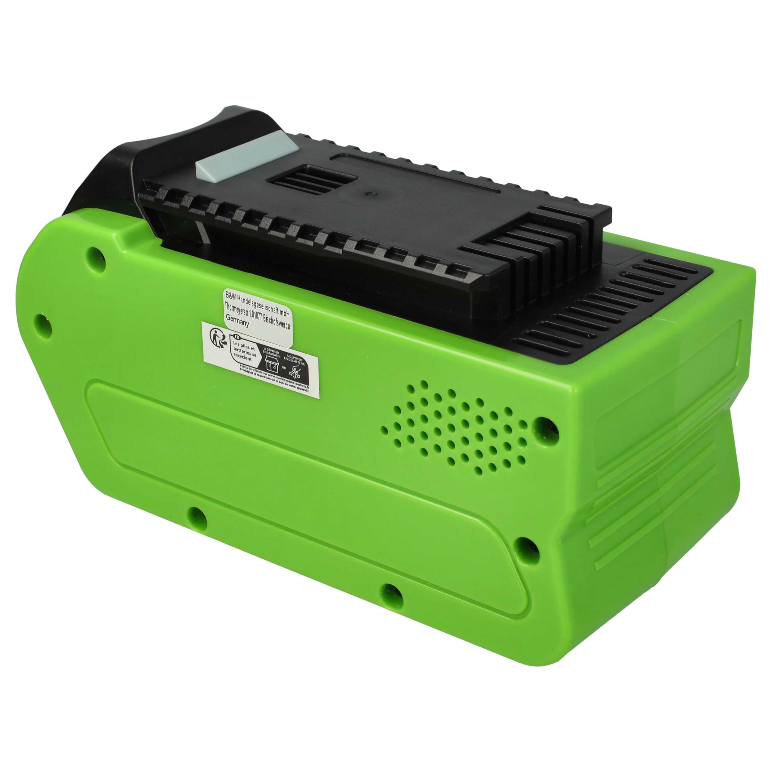 vhbw Batería Compatible con Greenworks Tools 27087, 4100102, 2500207, 2500107 Herramienta (3000 mAh, Li-Ion, 40 V)