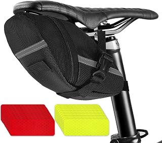 Bolsa de Sillín Reflectante Para Bicicleta de Montaña, MTB, Carretera